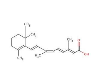 9-cis-Retinoic acid (CAS 5300-03-8) - chemical structure image