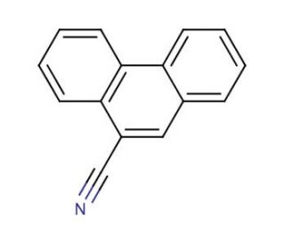 9-Cyanophenanthrene (CAS 2510-55-6) - chemical structure image