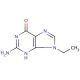 9-Ethylguanine (CAS 879-08-3) - chemical structure image