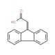 9-Fluorenylideneacetic acid (CAS 4425-73-4) - chemical structure image