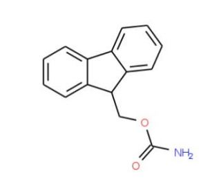 9-Fluorenylmethyl carbamate (CAS 84418-43-9) - chemical structure image