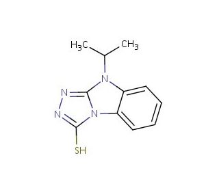 9-Isopropyl-9H-benzo[4,5]imidazo[2,1-c][1,2,4]triazole-3-thiol - chemical structure image