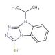 9-Isopropyl-9H-benzo[4,5]imidazo[2,1-c][1,2,4]triazole-3-thiol - chemical structure image