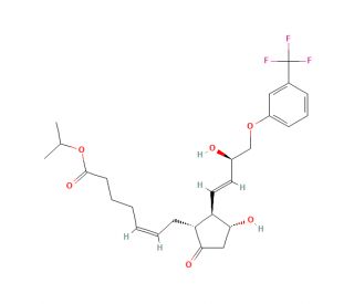 9-keto Fluprostenol isopropyl ester (CAS 1219032-18-4) - chemical structure image