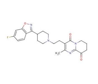 9-Keto Risperidone (CAS 1189516-65-1) - chemical structure image
