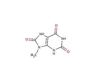 9-Methyluric acid (CAS 55441-71-9) - chemical structure image