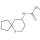 9-N-Acetylamino-6-oxaspiro[4.5]decane (CAS 1020085-29-3) - chemical structure image