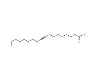 9-Octadecynoic acid (CAS 506-24-1) - chemical structure image