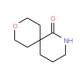 9-oxa-2-azaspiro[5.5]undecan-1-one (CAS 1185320-34-6) - chemical structure image