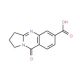 9-Oxo-1,2,3,9-tetrahydro-pyrrolo[2,1-b]quinazoline-6-carboxylic acid (CAS 55762-24-8) - chemical structure image