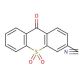 9-Oxo-9H-thioxanthene-3-carbonitrile 10,10-dioxide (CAS 51762-94-8) - chemical structure image