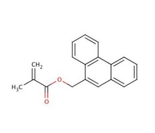(9-Phenanthryl)methyl Methacrylate (CAS 53223-82-8) - chemical structure image