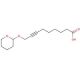 9-(Tetrahydro-2H-pyran-2-yloxy)-7-nonynoic acid (CAS 957761-18-1) - chemical structure image