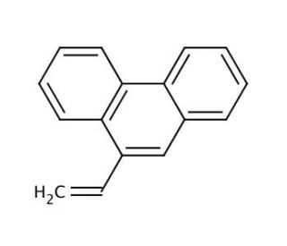 9-Vinylphenanthrene (CAS 14134-06-6) - chemical structure image