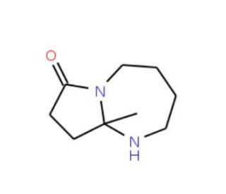 9a-Methyl-octahydro-pyrrolo-[1,2-a][1,3]diazepin-7-one - chemical structure image