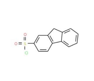 9H-fluorene-2-sulfonyl chloride (CAS 13354-17-1) - chemical structure image