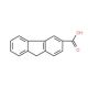 9H-fluorene-3-carboxylic acid (CAS 92151-76-3) - chemical structure image