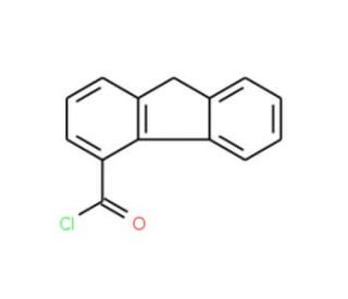 9H-fluorene-4-carbonyl chloride (CAS 7315-93-7) - chemical structure image