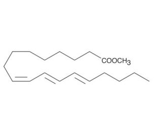 9Z,11E,13E-Octadecatrienoic Acid methyl ester (CAS 4175-47-7) - chemical structure image