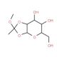 a-D-Galactopyranose 1,2-(methyl orthoacetate (CAS 138196-19-7) - chemical structure image