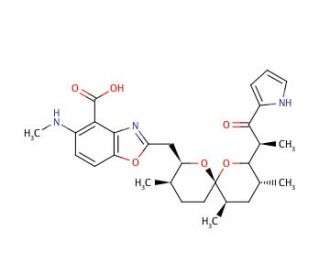 A23187 (CAS 52665-69-7) - chemical structure image