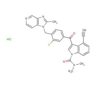 ABT-491 hydrochloride (CAS 189689-94-9) - chemical structure image