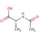 Ac-D-Ala-OH (CAS 19436-52-3) - chemical structure image