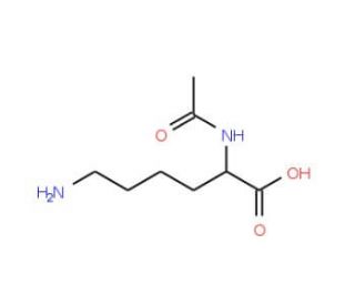 Ac-D-Lys-OH (CAS 58840-79-2) - chemical structure image