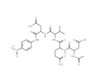 Ac-DEVD-pNA (CAS 189950-66-1) - chemical structure image