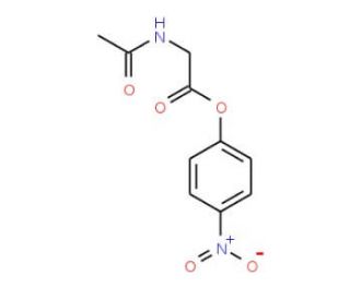 Ac-Gly-ONp (CAS 3304-61-8) - chemical structure image