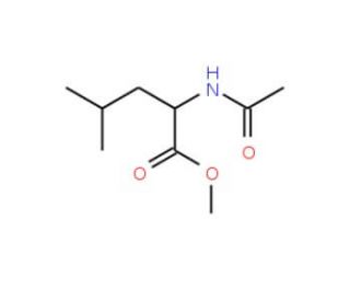 Ac-L-Leu-OMe (CAS 1492-11-1) - chemical structure image