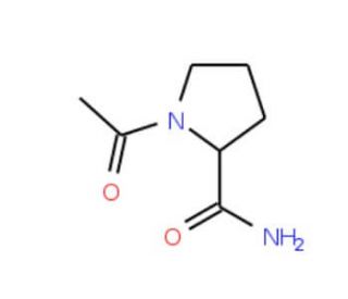 Ac-L-Pro-NH2 (CAS 16395-58-7) - chemical structure image