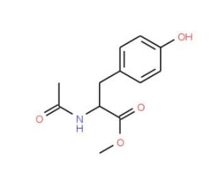 Ac-L-Tyr-OMe (CAS 2440-79-1) - chemical structure image
