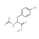 Ac-L-Tyr-OMe (CAS 2440-79-1) - chemical structure image