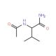 Ac-L-Val-NH2 (CAS 37933-88-3) - chemical structure image
