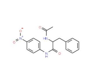 Ac-Phe-pNA (CAS 17682-83-6) - chemical structure image
