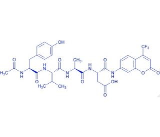 Ac-YVAD-AFC (CAS 219137-85-6) - chemical structure image