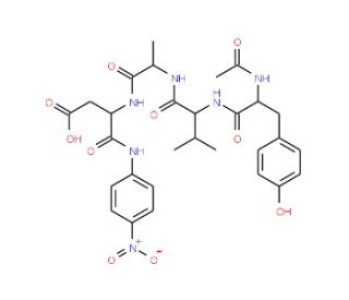 Ac-YVAD-pNA (CAS 149231-66-3) - chemical structure image