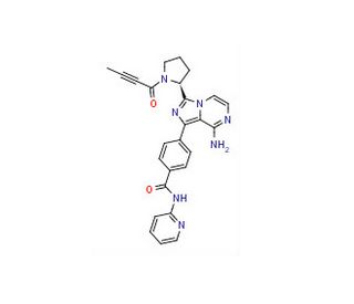 Acalabrutinib (CAS 1420477-60-6) - chemical structure image