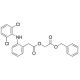 Aceclofenac Benzyl Ester (CAS 100499-89-6) - chemical structure image