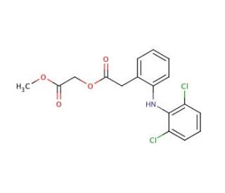 Aceclofenac Methyl Ester (CAS 139272-66-5) - chemical structure image