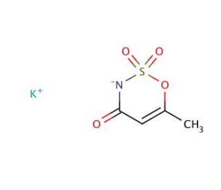 Acesulfame Potassium (CAS 55589-62-3) - chemical structure image