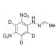 Acetaldehyde 2,4-Dinitrophenylhydrazone-d3 (CAS 259824-51-6) - chemical structure image