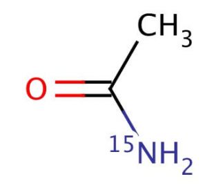 Acetamide-15N (CAS 1449-72-5) - chemical structure image
