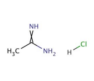 Acetamidine hydrochloride (CAS 124-42-5) - chemical structure image