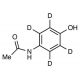 Acetaminophen-D4 (Major) (CAS 64315-36-2) - chemical structure image