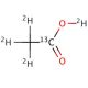 Acetic acid-1-13C,d4 (CAS 63459-47-2) - chemical structure image