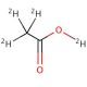 Acetic acid-d4 (CAS 1186-52-3) - chemical structure image