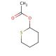Acetic Acid Tetrahydro-2H-thiopyran-2-yl Ester (CAS 14711-62-7) - chemical structure image