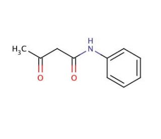 Acetoacetanilide (CAS 102-01-2) - chemical structure image